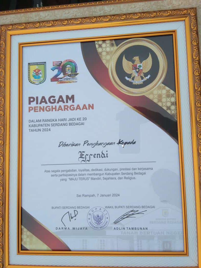 Sertifikat Penghargaan 4